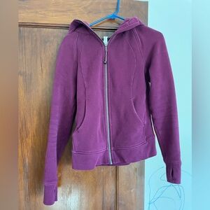 Lululemon Full Zip Scuba Hoodie size 6